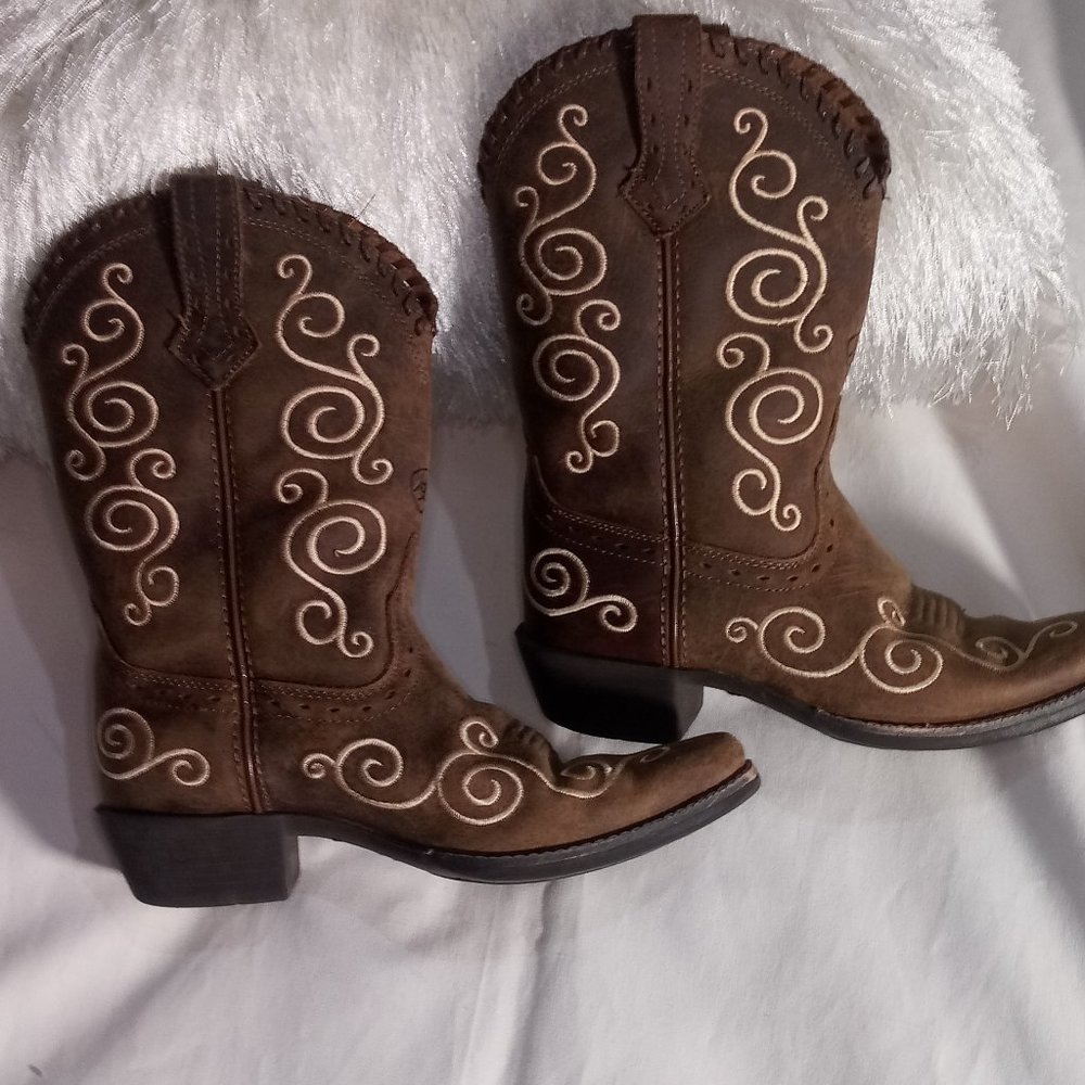 ARIAT GIRLS SHELLEEN  COWGIRLS BOOTS
